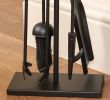 Fireplace tongs Lovely Marseille Fire Side tools Panion Set