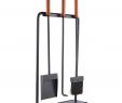 Fireplace tool Stand Best Of Modernist tool Set From Rejuvenation Fireplaces