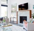 Fireplace Trends Beautiful A Trendy Meets Traditional Family Home