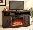 Fireplace Tv Stand Barn Door Lovely Media Fireplace with Remote