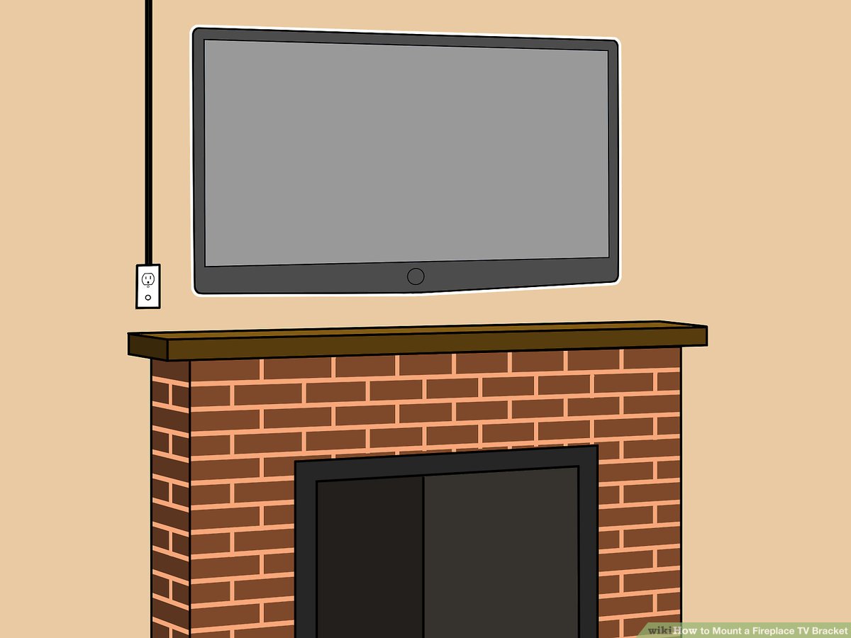 Fireplace Tv Stand Near Me Fresh How to Mount A Fireplace Tv Bracket 7 Steps with