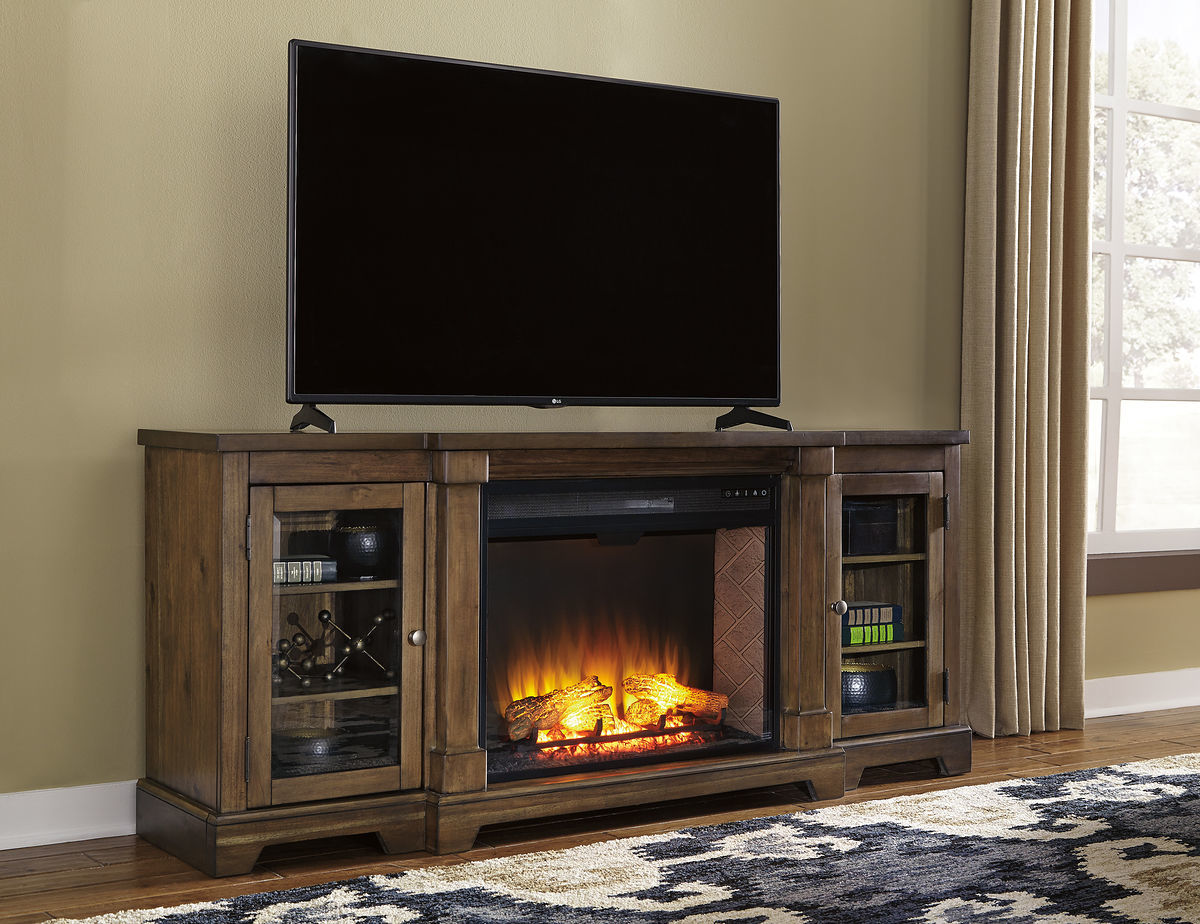 entertainment center with fireplace american furniture and hutch at lowes