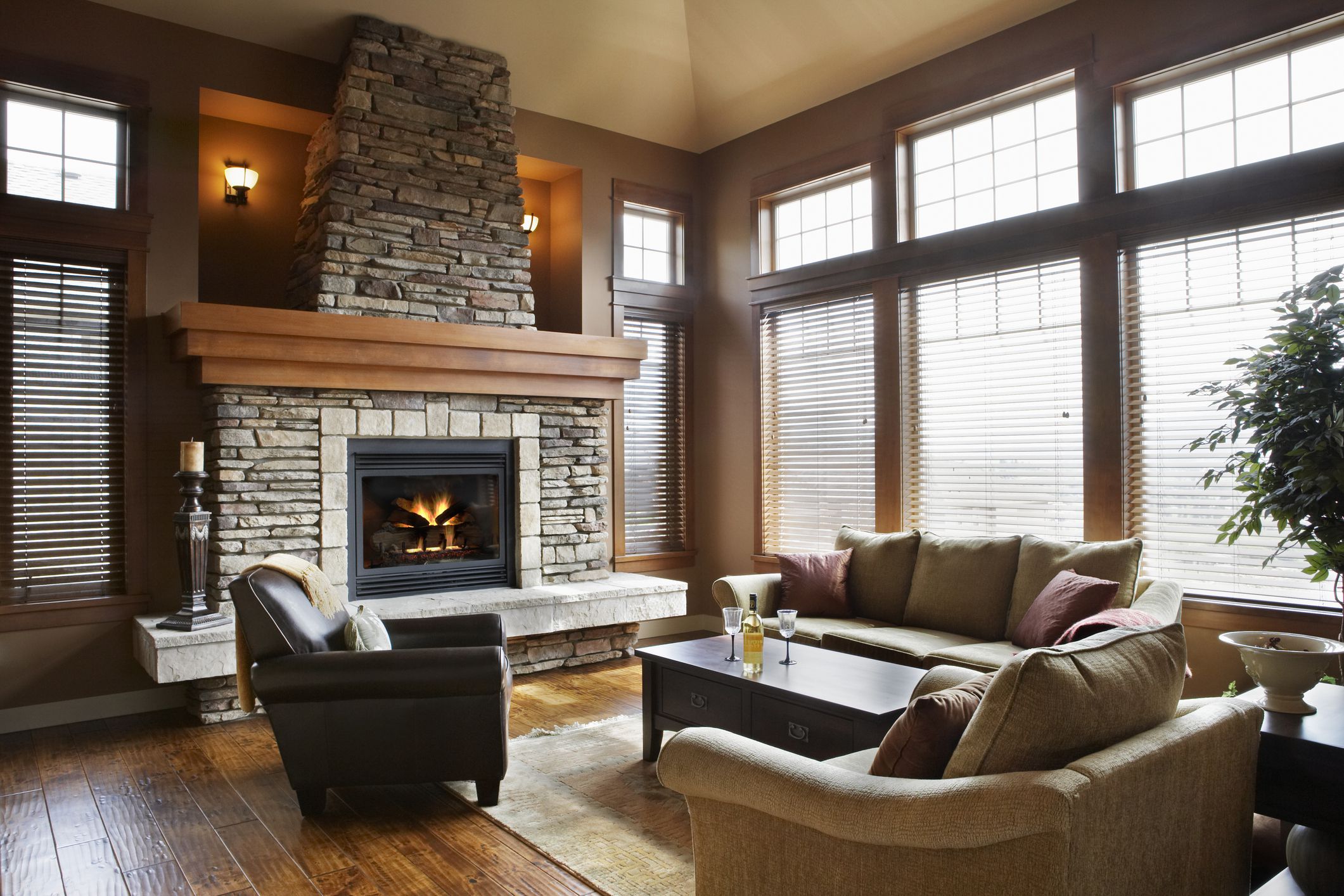 living room wit fireplace in contemporary home 5c617ba246e0fb f09