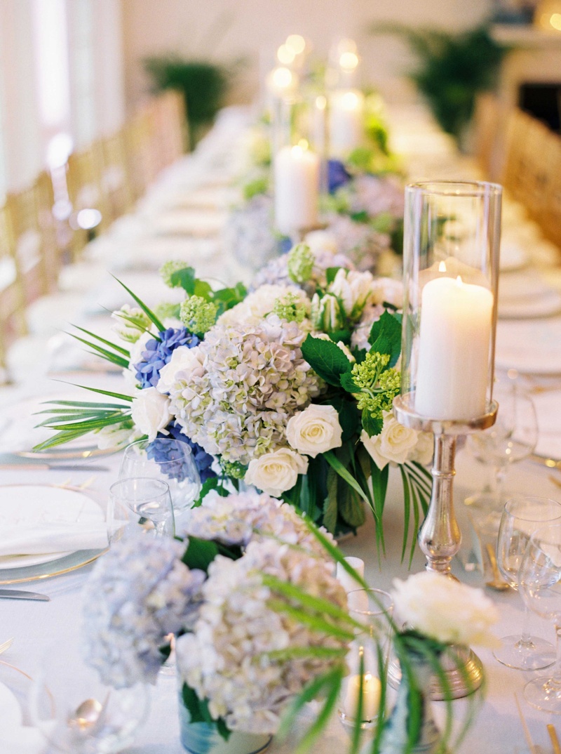 Fireplace Wedding Decor Beautiful Seaside island Destination Wedding with Blue & White