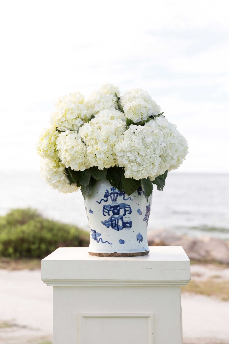 Fireplace Wedding Decor Lovely Seaside island Destination Wedding with Blue & White