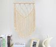 Fireplace Wedding Decor Luxury Hand Knitted Cotton Macrame Retro Handcraft Wall Hanging Handmade Wedding Decor