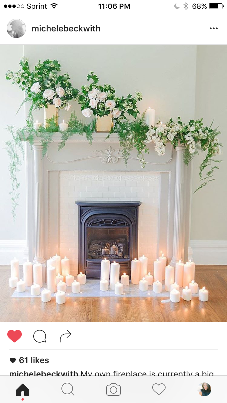 Fireplace Wedding Decor Luxury Pin by Emily Roberts On Fleur