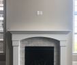 Fireplace with Mantle Elegant Mantle 2 Brickwork 2x8 Studio Tile Surround