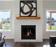 Fireplace with Mantle Luxury White Shiplap Fireplace Surround with Wood Mantle