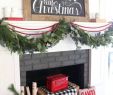 Fireplace with Stockings Best Of Farmhouse Christmas Home tour