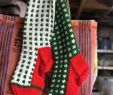 Fireplace with Stockings Luxury Couples Christmas Stockings Red and Green Holiday