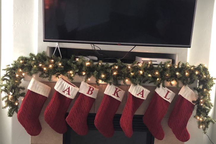 Fireplace with Stockings Unique Christmas Stockings Christmas