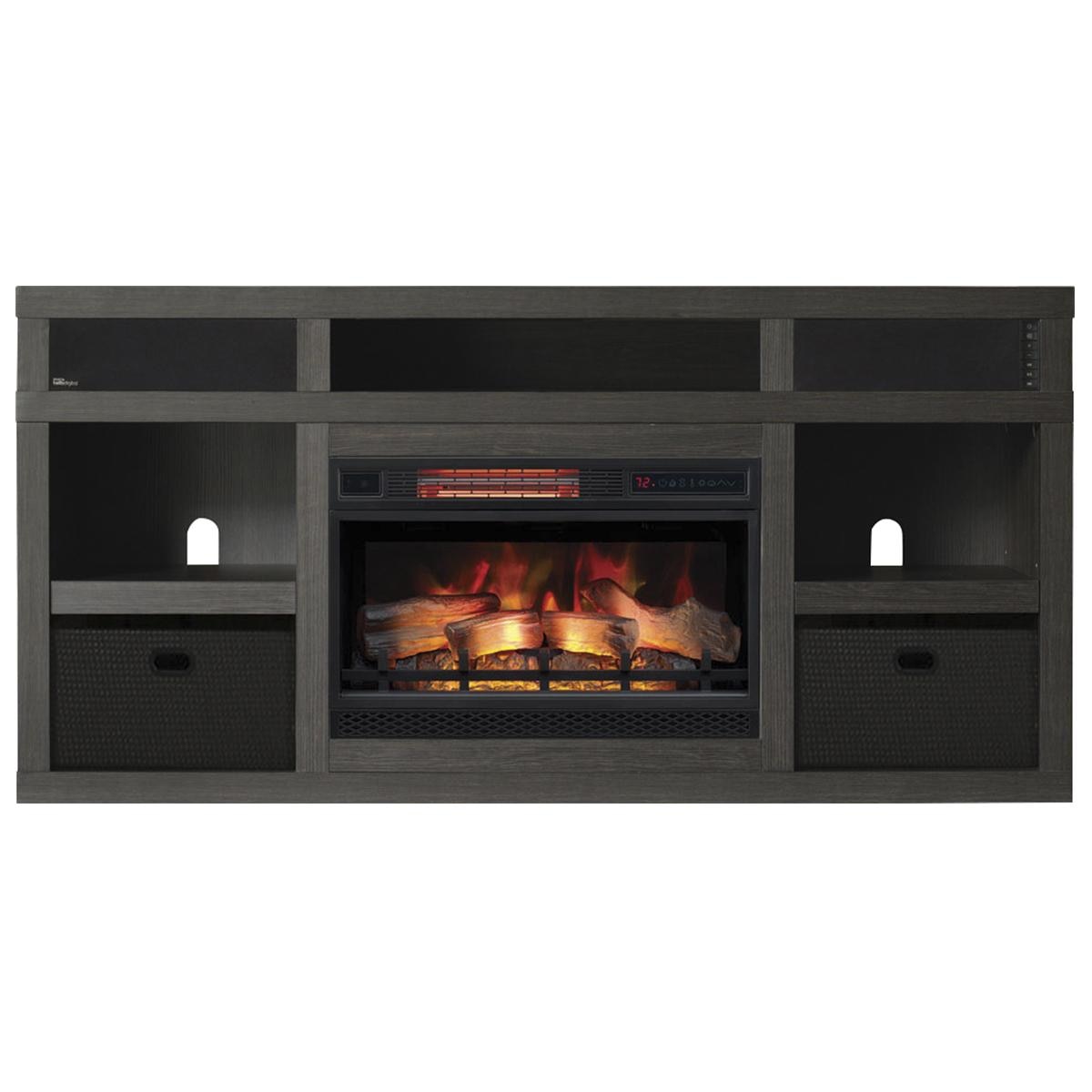 Fireplace with Storage Luxury Fabio Flames Greatlin 3 Piece Fireplace Entertainment Wall