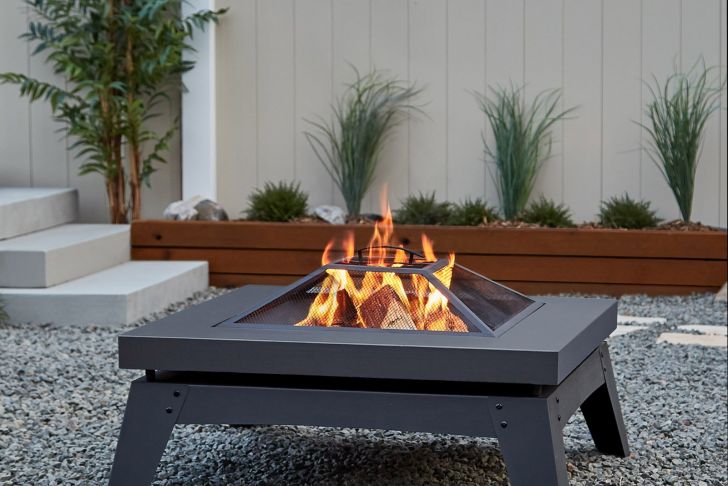 Fireplace Wood Box Inspirational Real Flame Breton 36 8 In Fire Pit In 2019