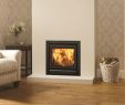 Fireplace Wood Logs Fresh Stovax Riva 50 with 3 Sided Standard Profil Frame In Jet