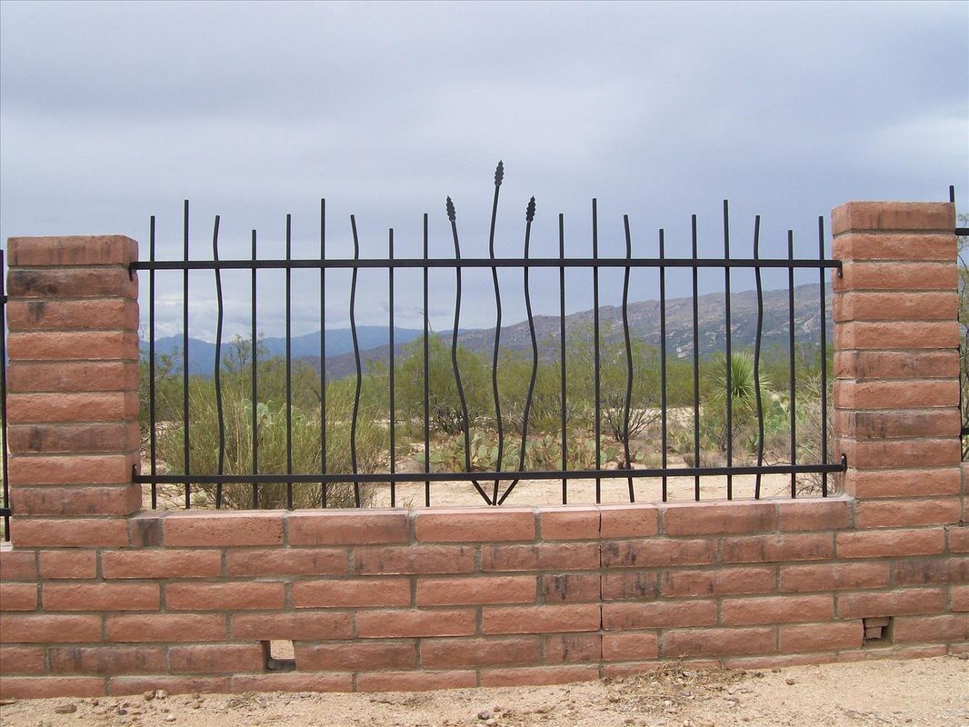 Fireplaces Tucson Elegant Slump Block Walls Old Pueblo Masonry In Tucson Arizona is