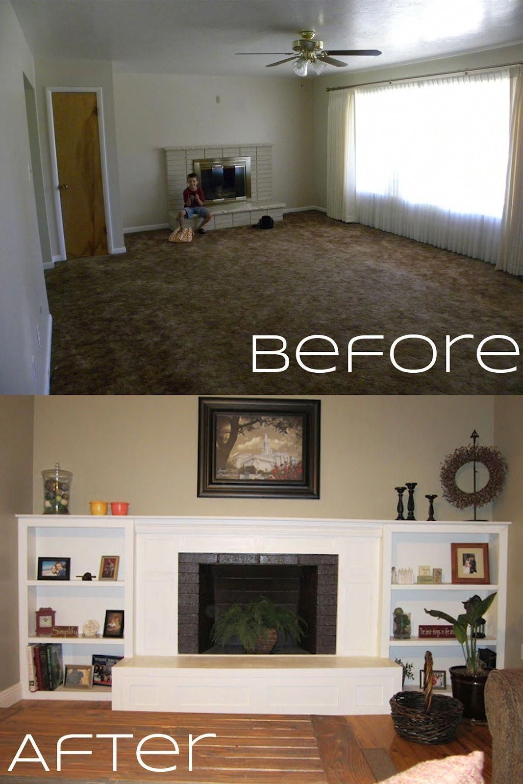Fireplaces Unlimited Awesome Fireplace Makeovers before and after