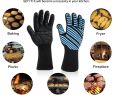 Fireproof Insulation for Fireplace Beautiful Aotusi Oven Mitts 932°f Extreme Heat Resistant Food Grade Level 5 Protection Kitchen Silicone