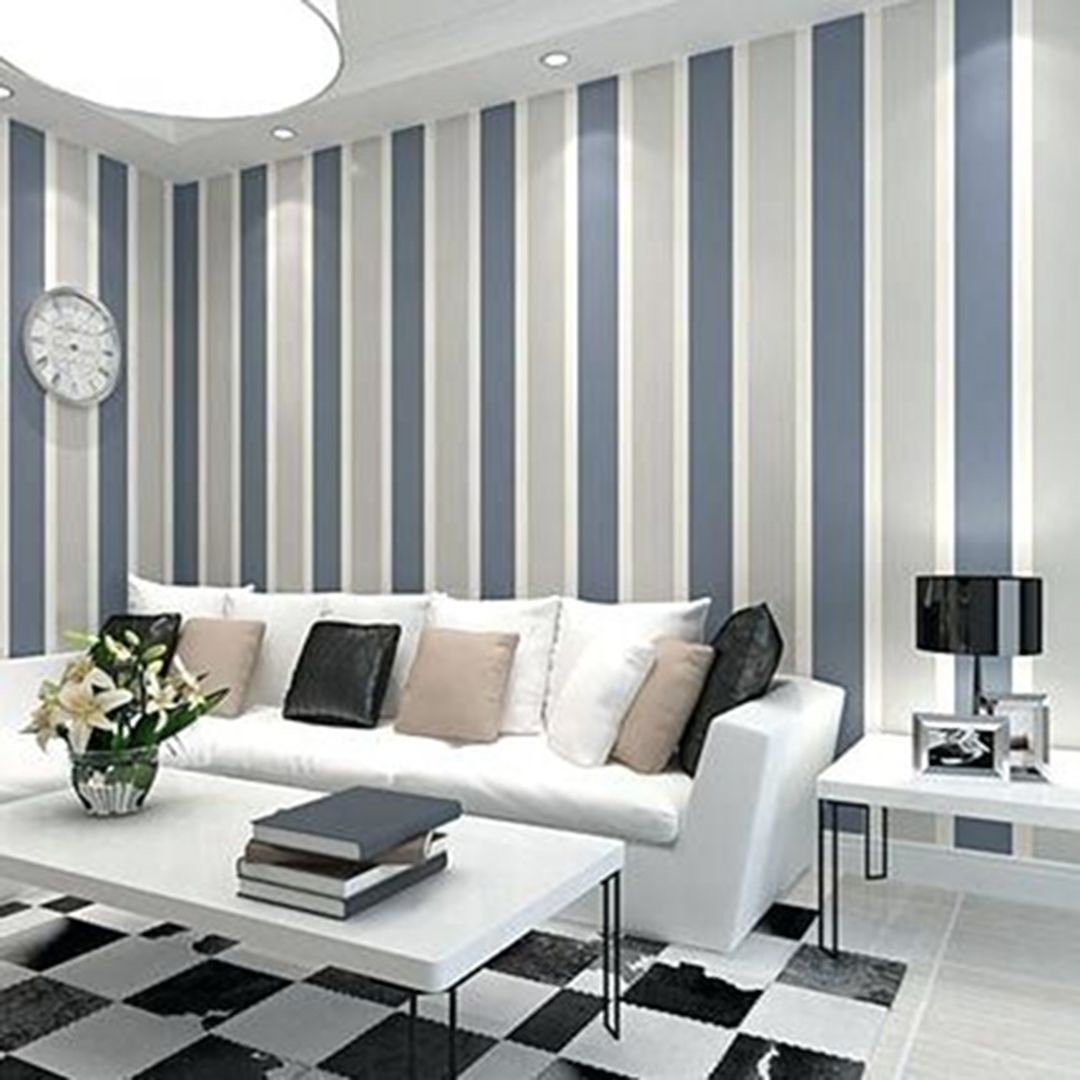 Fireproof Insulation for Fireplace New 30 Most attractive Striped Living Room Wall Paint Styles