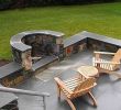 Fish Tank Fireplace Elegant Patio with Fireplace