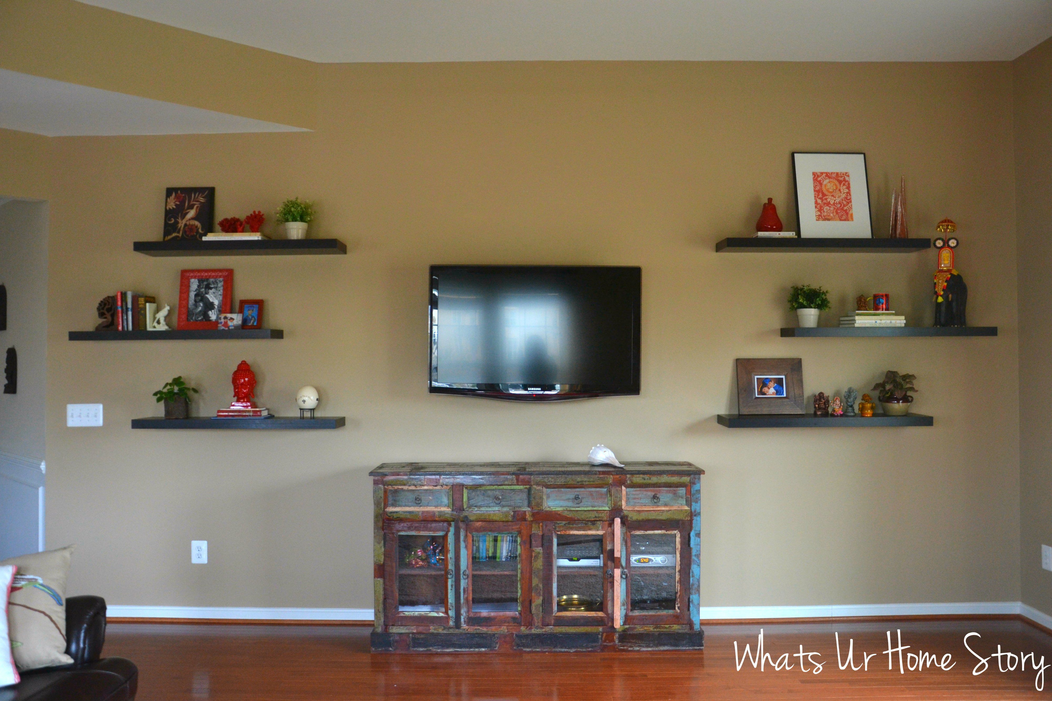 Floating Shelves Around Fireplace New 10 Eloquent Clever Hacks Floating Shelves Living Room