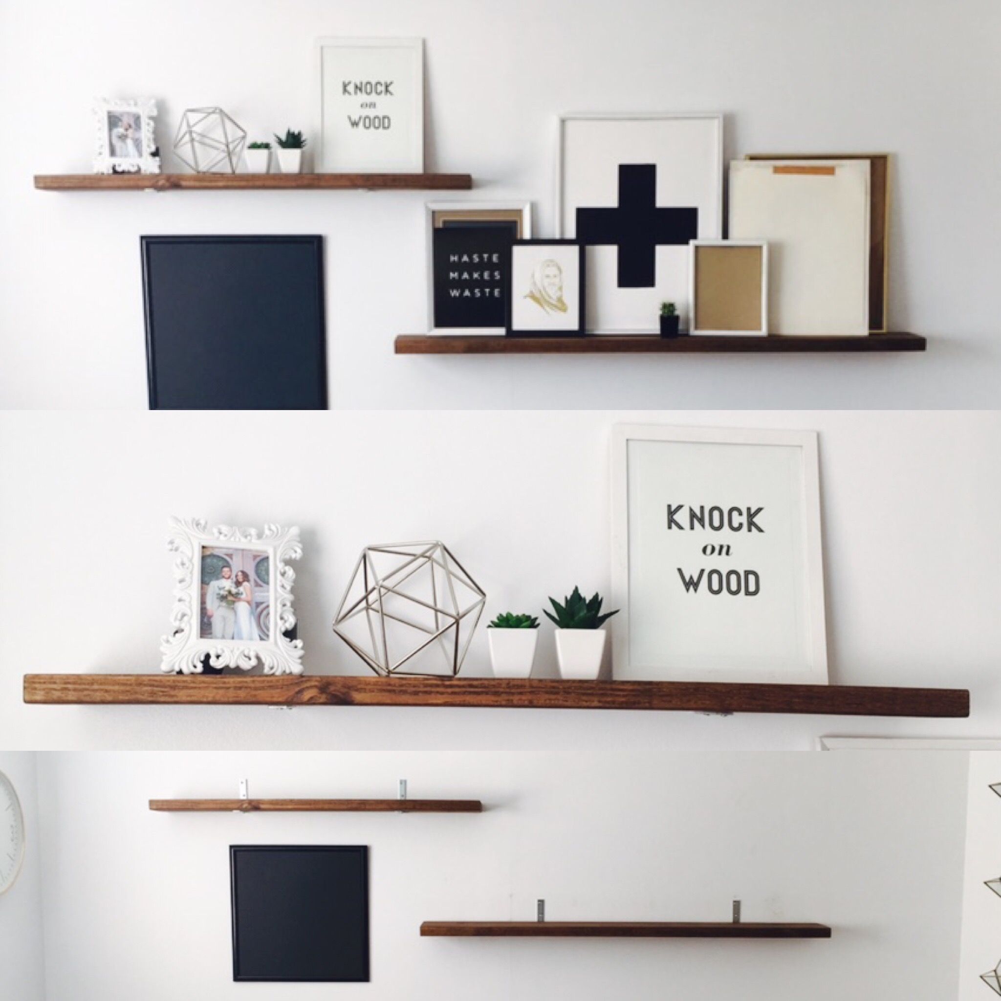 DIY Faux Floating Shelves Under $40 Walls 630dfdc7ee4440bf2d e05c05e87