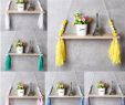 Floating Shelves by Fireplace New Details About Wall Hanging Swing Shelf Shelves Baby Kids Room Storage Holder Wood Rope Decor