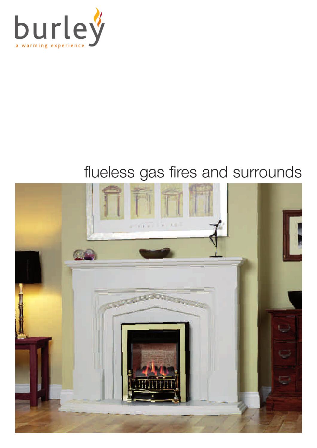 Flueless Gas Fireplace Best Of Burley Gas Fires Brochure by Fires Fireplaces Stoves issuu