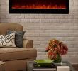 Flush Mount Electric Fireplace New touchstone Sideline 50" Recessed Electric Fireplace