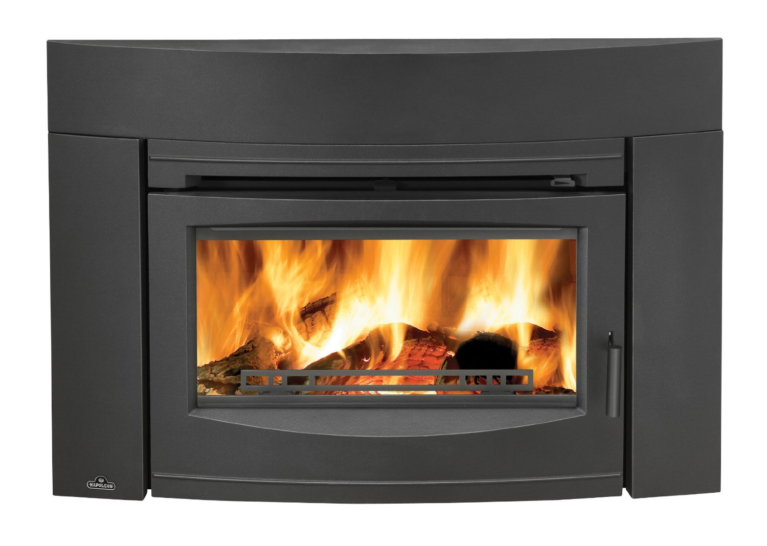 Bond Black Outdoor Vent Free Wood Burning Fireplace Insert Napoleon EpI3C