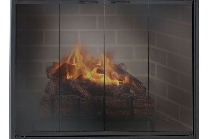 Focus Fireplaces Elegant Design Specialties Has the Stiletto Masonry Fireplace Door