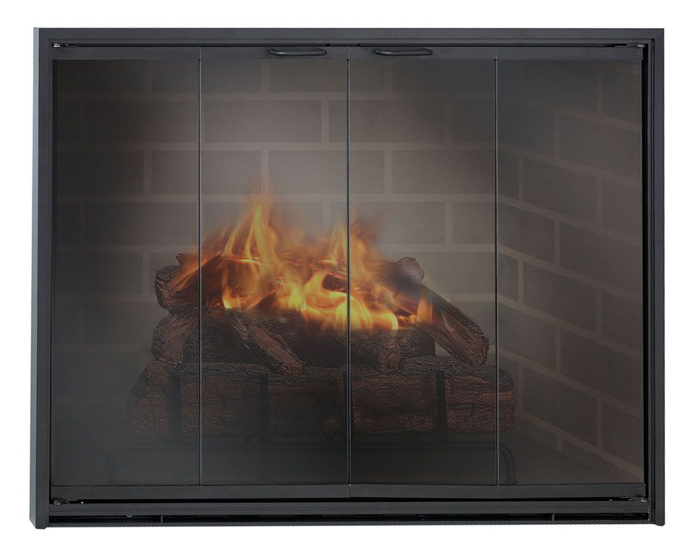Focus Fireplaces Elegant Design Specialties Has the Stiletto Masonry Fireplace Door