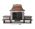 Free Outdoor Fireplace Construction Plans Elegant Sunjoy Bel Aire 51 97 In Wood Burning Outdoor Fireplace