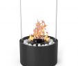 Free Standing Ethanol Fireplace Luxury Elite Collection Black Eden Ventless Indoor Outdoor Fire Pit Tabletop Portable Fire Bowl Pot Bio Ethanol Fireplace In Black Realistic Clean Burning