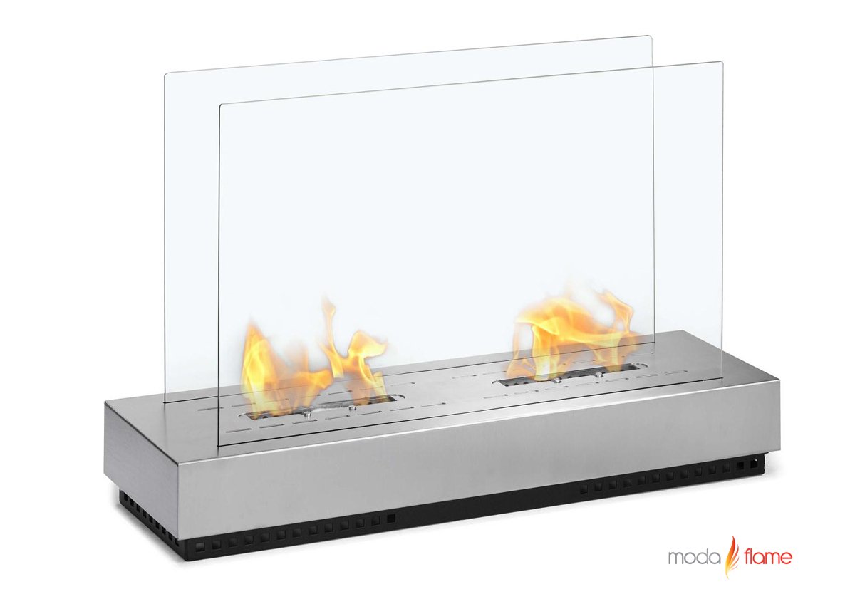 Free Standing Ventless Fireplace Best Of Moda Flame Braga Free Standing Floor Indoor Outdoor Ethanol Fuel Fireplace