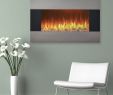 Freestanding Corner Fireplace Beautiful 36 Inch Stainless Steel Electric Fireplace with Wall Mount