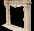 French Fireplace Mantel Elegant Marble Fireplaces