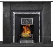 French Fireplace Mantel Lovely Burford Granite Mantle Belgium Black In 2019
