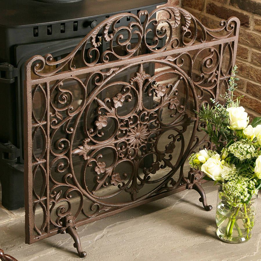 Janice Minor "La Boheme" Fireplace Screen dd ffff970acffad03fc63