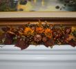 Garland for Fireplace Mantel Elegant Fall Swag Autumn Swag Mantle Garland Fireplace Swag Fall