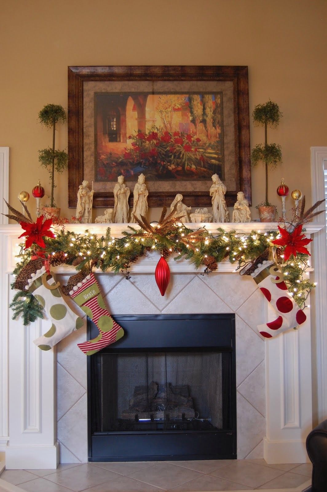 Garland for Fireplace Mantel Luxury Ideas Adorable Christmas Mantel Decorating Ideas for the