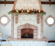 Garland for Fireplace Mantel Luxury Rustic Wedding Decorations Fireplace Mantel Garland at