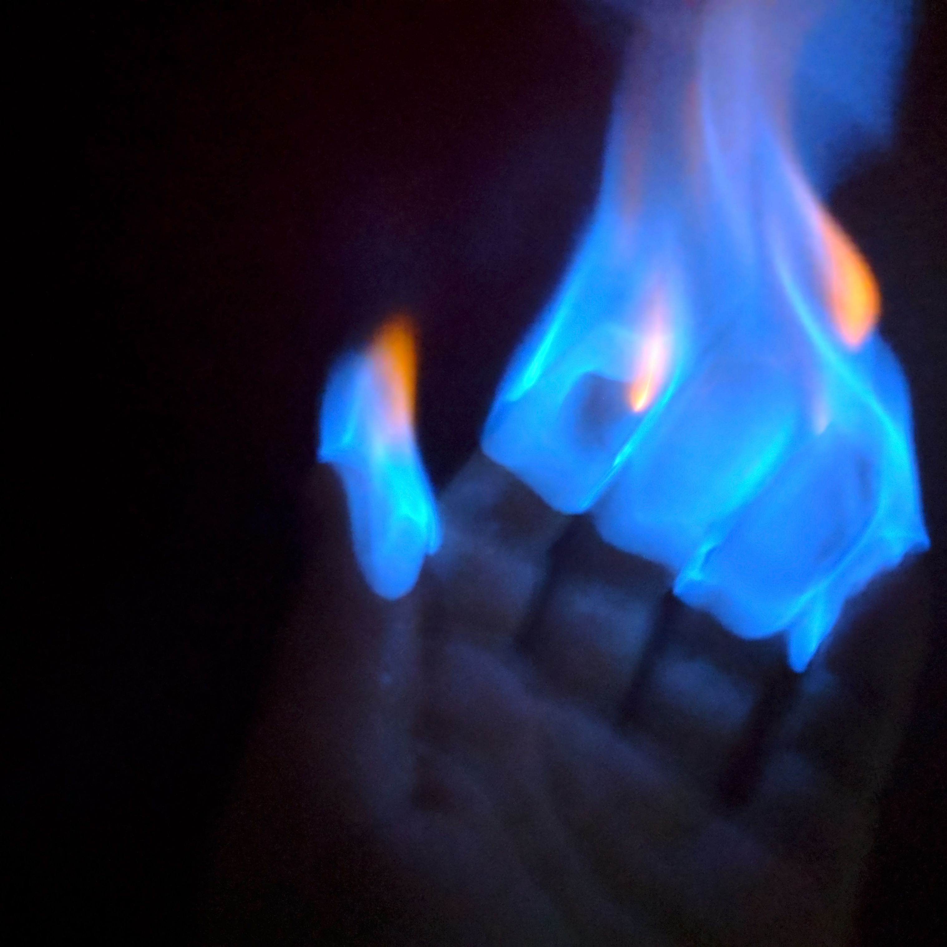 Gas Fireplace Blue Flame Inspirational Hand Sanitizer Fire Project Instructions