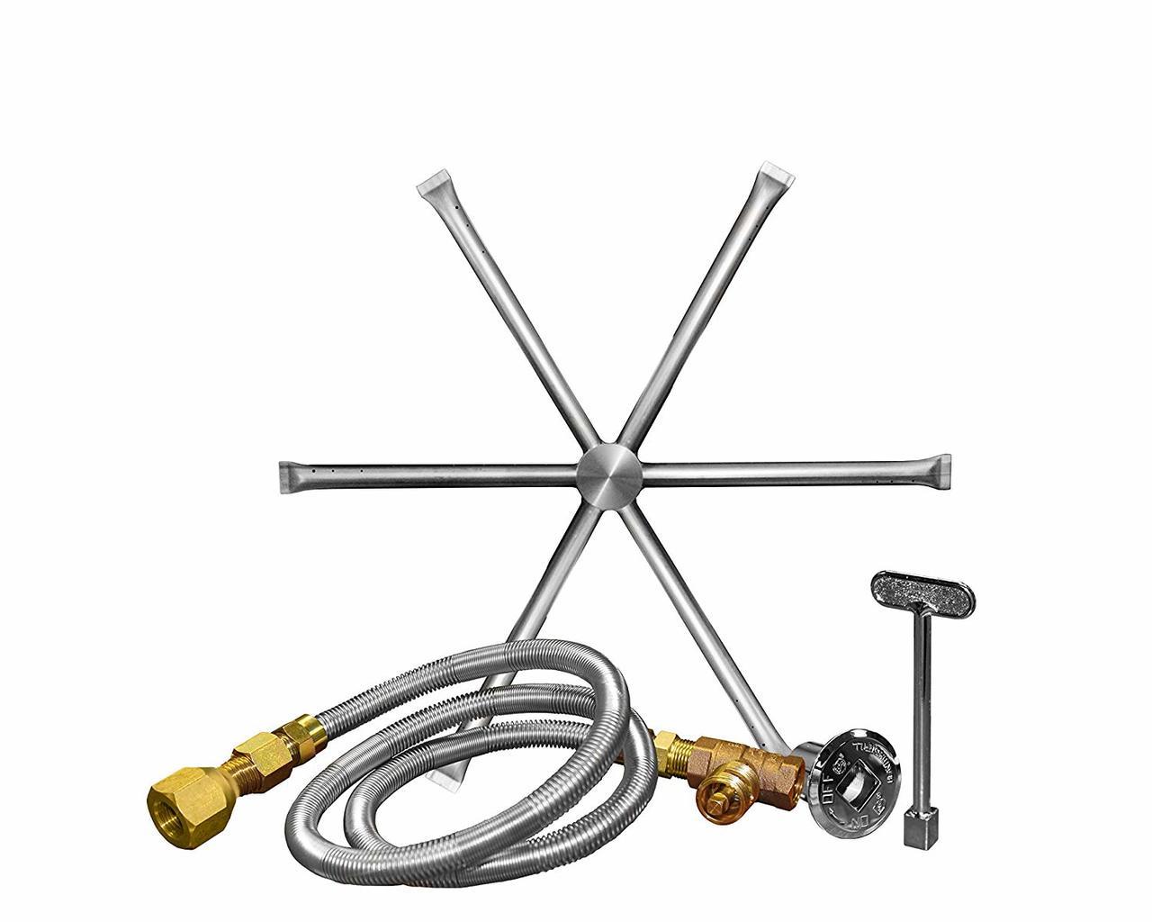 Firegear Stainless Steel Burner Kit for Outdoor Fire pit DBS K c=2