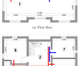 Gas Fireplace Components Unique Sketches Of the First and Second Floors Kitchen Coupled to