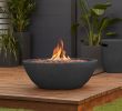 Gas Fireplace Electronic Ignition Retrofit Luxury Riverside Gas Fire Bowl In Shale