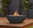 Gas Fireplace Electronic Ignition Retrofit Luxury Riverside Gas Fire Bowl In Shale