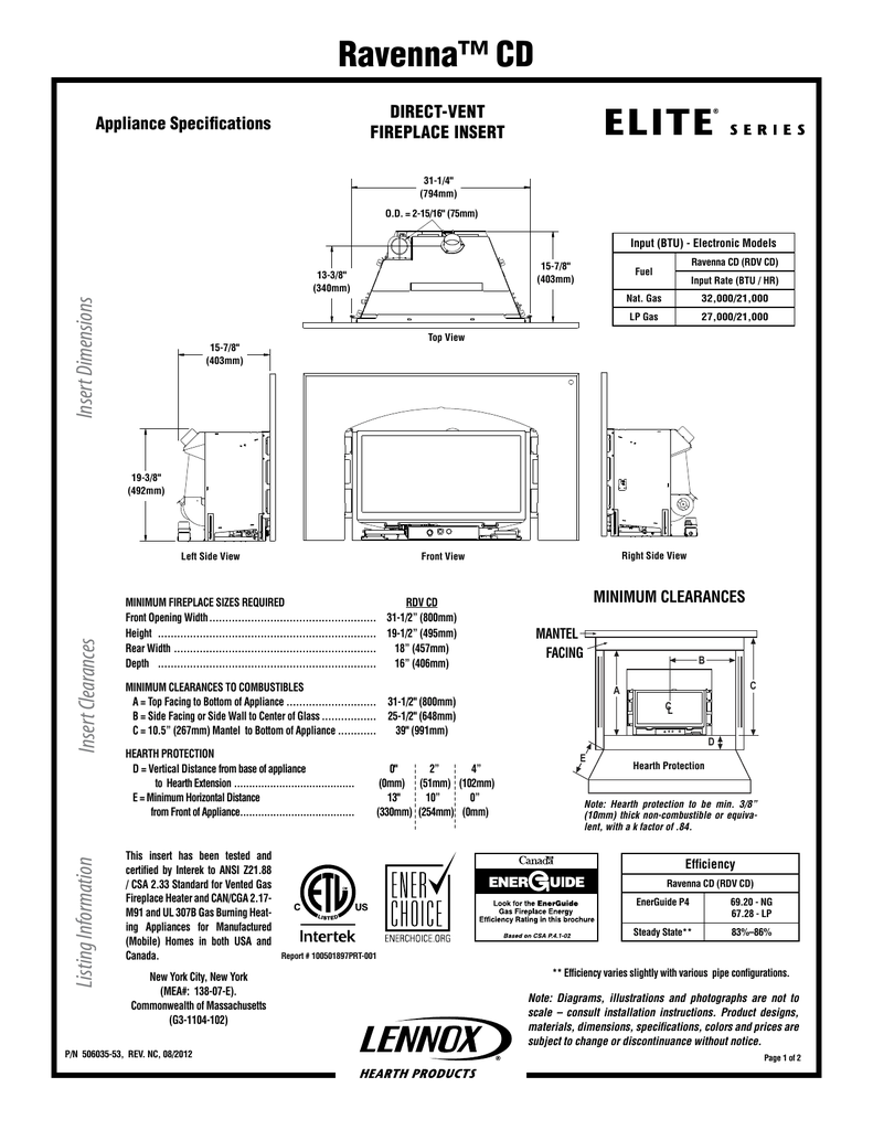 Gas Fireplace Exhaust Vent Clearance Inspirational Ironstike Ravenna Superior Dri3030tenc Contemporary Direct