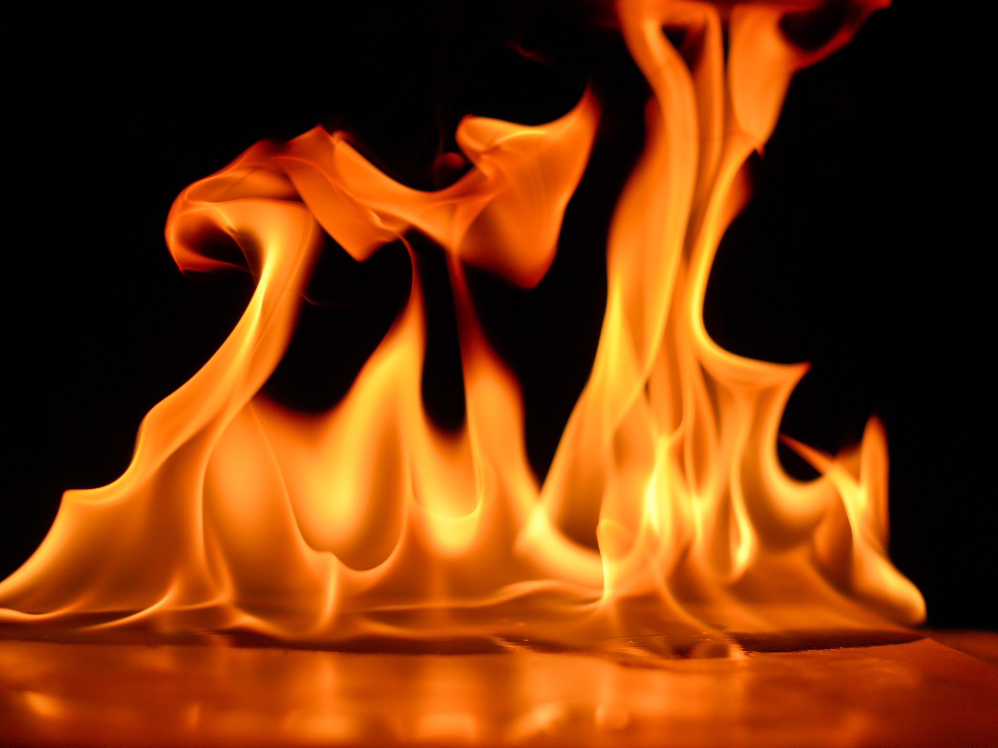 Typical Flame Temperature for Different Fuels close up of abstract background 5aea db