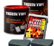 Gas Fireplace Glass Cleaner Elegant Tiger Tim Firelighters X2 Tubs with Trollull Glass Cleaner